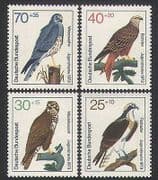Germany 1973 Birds / Raptors / Welfare Fund / Kite / Osprey / Health 4v set (n34645)