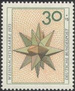 Germany 1973 Christmas/ Star/ Animation/ Greetings/ Seasonal 1v (g10133)