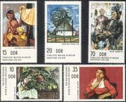 Germany 1974 Art/ Paintings/ Artists/ Nude/ Naked/ Modern/ Contemporary 5v set (n43595)