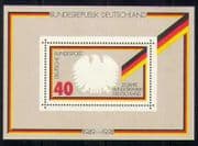 Germany 1974 Eagle / Bird / Government / Politics m / s n27075