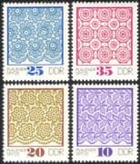 Germany 1974 Lace-making/ Crafts/ Textiles/ Design/ Business/ Commerce 4v set (n44576)