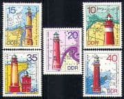 Germany 1974 Lighthouses / Maritime / Safety 5v set n28778