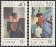 Germany 1975 Europa/ Schlemmer/ Art/ Painting/ Artists/ Contemporary 2v set (n42094)