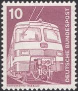 Germany 1975 Industry/ Technology/ Electric Locomotive/Trains/ Rail/ Railways/ Transport 1v (n29148