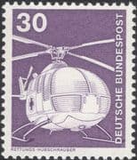 Germany 1975 Industry/ Technology/ Helicopter/ Aircraft/ Aviation/ Transport 1v (n29148c)