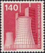Germany 1975 Industry/ Technology/ Power Station/ Energy/ Electricity 1v (n29148p)