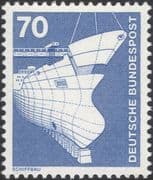 Germany 1975 Industry/ Technology/ Ship Building/ Transport/ Boats 1v (n29148g)