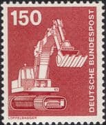 Germany 1975 Industry/ Technology/ Tractors/ Shovels/ Transport 1v (n29148q)