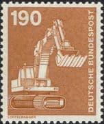 Germany 1975 Industry/ Technology/ Tractors/ Shovels/ Transport 1v (n29148s)
