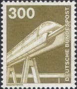 Germany 1975 Industry/ Technology/ Trains/ Monorail/ Railways/ Transport 1v (n29148y)