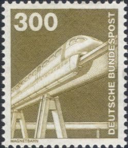 Germany 1975 Industry/ Technology/ Trains/ Monorail/ Railways/ Transport 1v (n29148y)