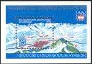Germany 1975 Winter Olympics/ Olympic Games/ Sports/ Mountains/ Maps 1v m/s (n32287)