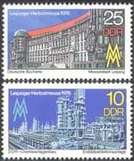Germany 1976 Fair/ Library/ Buildings/ Architecture/ Oil Refinery/ Energy/ Industry/ Commerce 2v set (n43620)