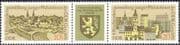Germany 1976 Gera/ Stamp Day Church/ Clock Tower/ Buildings/ Coat-of-Arms 2v set (n43598)