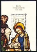 Germany 1978 Christmas / Greetings / Nativity 1v m / s n28282