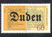Germany 1980 Duden / Writers / People / Language / Dictionary / Communications 1v (n37246)