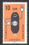 Germany 1981 Energy Conservation / Electricity / Plug / Animation 1v (n38275)