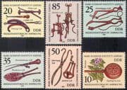Germany 1981 Medical Equipment/ Instruments/ Health/ Welfare/ History 6v set (n42103)