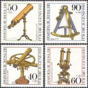 Germany 1981 Optical Instruments/ Science/ Telescope/ Microscope 4v set (n27496)