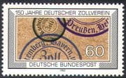 Germany 1983 German Customs Union 150th Anniversary / Stamps/ Franks 1v (n23574)