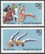 Germany 1983 Modern Pentathlon/ Horse/ Fencing/Shooting/ Gymnastics/ Sports/ Games 2v set (n27508)