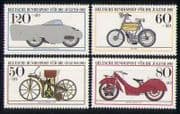 Germany 1983 Motorcycles / Bikes / Transport 4v set n27899