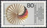 Germany 1983 Tenth Anniversary of UN Membership /Flag /Rosette 1v (n23573)