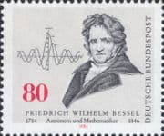 Germany 1984 F W Bessel/ Mathematician/ Astronomer/ Mathematics/ Astronomy/ Graph 1v (n46824)