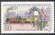 Germany 1985 Railway/ Trains/S team Engine/ Locomotive/ Rail/T ransport 1v (n24165)