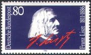 Germany 1986 Liszt/ Music/ Composer/ People/ Arts 1v n31518