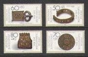 Germany 1987 Jewellery / Gold / Silver / Gems 4v set (n21383)
