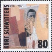 Germany 1987 Kurt Schwitters/ Writer/ Artist/ Authors/ Writers/ Books 1v (n46823)