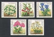 Germany 1991 Flowers / Plants 5v set (n21380)