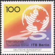 Germany 1991 International Tourism Fair/ Globe/ Poster Art 1v (n45086)