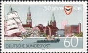 Germany 1992 Kiel 750th Anniversary/ Town Buildings/ Architecture/ Boats/ Sailing/ Transport 1v (n44984)