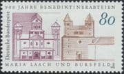 Germany 1993 Maria Laach Abbey/ Bursfelde Abbey/ Buildings/ Architecture/ Religion/ Heritage 1v (n45377)