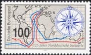 Germany 1993 Naval Observatory/ Navy/ Maps/ Compass/ Boats/ Transport 1v (n45016)