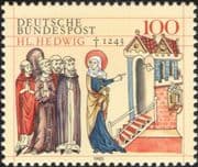 Germany 1993 St Jadwiga of Silesia/ People/ Religion/ Codex/ Art/ Painting/ Saint/ Saints 1v (n45012)