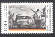 Germany 1994 Berlin Wall/ Cars/ Politics/ Transport/ Motors/ Motoring 1v (n25626)