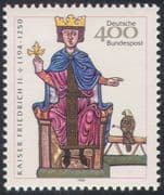 Germany 1994 Emperor Freidrich II 800th Birth Anniversary/ Falcon/ Birds/ Raptors/ Royalty/ Books/ People 1v (n29531)