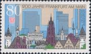 Germany 1994 Frankfurt-am-Main 1200th/ City Buildings/ Church/ Towers/ Heritage 1v (n46439)