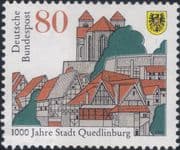 Germany 1994 Quedlinberg/ Town Buildings/ Church/ Architecture/ Heritage 1 v (n46440)