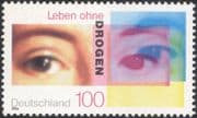 Germany 1996 Anti-Drugs Campaign/ Health/ Medical/ Welfare/ Eyes 1v (n45072)