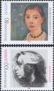 Germany 1996 Europa/ Famous Women/ Modersohn-Becker/ Kollwitz/ Artists/ Painters 2v set (n46771)
