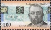 Germany 1996 Ferdinand von Mueller/ Botanist/ Botany/ Science/ Flowers/ Plants/ Nature/ People/ Maps 1v (n45070)