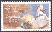 Germany 1996 Giovanni Tiepolo/ Artists/ Horses/ Art/ Animals/ Painting 1v (n28062)