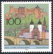Germany 1996 Heidelberg/ Town Buildings/ Architecture/ Castle/ Bridge 1v (n41420)