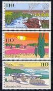 Germany 1997 Forest / Trees / Nature / Landscapes 3v (n29516)