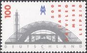 Germany 1997 Leipzig Fair/ New Pavilion/ Buildings/ Architecture/ Business/ Commerce 1v (n45389)