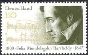 Germany 1997 Mendelssohn/ Music/ Composer/ Arts/ People/ Musicians/ Entertainment 1v (n31516)
